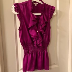 Fuchsia dress shirt